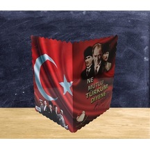 Bigibu Klasik Karne Kabı Kılıfı Özel Kesim 10 Adet Atatürk - Ds-345 1299145328