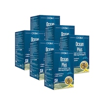 Orzax Ocean Plus Balık Yağı, 1200 Mg, 780 Mg Omega 3, 50 Kapsül, 6 Adet