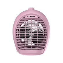 Kumtel LX-6331 2000 W 3 Kademeli Sıcak-Soğuk Üflemeli Elektrikli Fanlı Isıtıcı Pembe