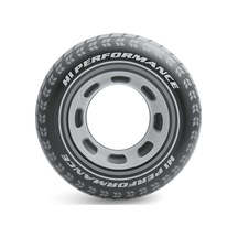 Intex 59252 Araba Lastiği Desenli Simit 91 Cm Çok Renkli
