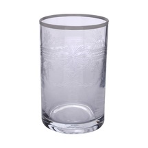 Decorium Kahve Yanı Su Bardağı 6lı Tumbler Elit 02 Platin
