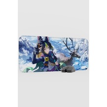 Tighnari Genshin Impact Anime Gacha V1 - 70x30 Xl Gaming Mouse Pad Fare Altlığı