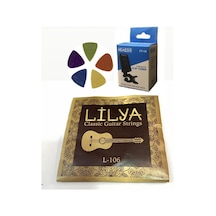 Lilya Klasik Gitar Teli 3'Lü (Akort Cihazlı) Ekonomik Set