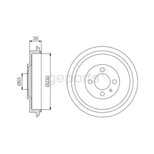 Kampana Arka Caddy 1994-2003 2 Adet