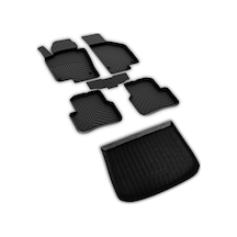 Volkswagen Tiguan Ferrous 4D Paspas ve Stepneli 3D Bagaj Havuzu 2008 2015