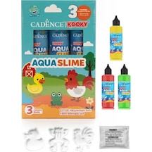 Kooky Aquaslime Çiftlik Hayvanları Seti 3 Renk 90ml
