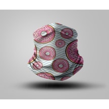 Buffalo Pembe Unisex Motosiklet Bandanalar Siyah