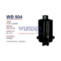 WUNDER WB904 Mazot Filtresi Hyundai Santa Fe IV 2,0 - 2,2 CRDI