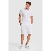 U.s. Polo Assn. Erkek Beyaz Şort / Bermuda 50322320-vr013 U.s. Polo Assn. Erkek Beyaz Şort / Bermuda 50322320-vr013