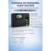 Wifi Kablosuz Parmak İzi okuyucu-kartlı Giriş Çıkış Personel Takip Cihazı