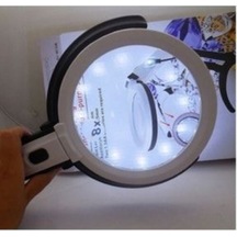 Led Işıklı Masa Üstü Büyüteç Çalışma Büyüteci El Büyüteci