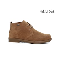 Gönderi R Taba Süet Kauçuk Taban Hakiki Deri Bot Taba Süet