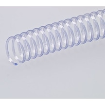 Office Force 10 MM 48 Loop 4:1 Plastik Helezon Spiral Şeffaf 100'Lü