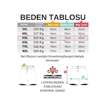 Erkek Büyük Beden 110-150 Kilo Arası İçin Uygun Arma Detaylı Rahat Kalıp Likralı Penye Şort Lacivert