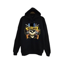 Guns N Roses Baskılı Sweatshirt Siyah