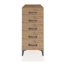 Kronos Komodin 5 Çekmeceli 44x59x96 Çam-çam Çam