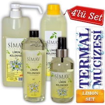 Simav Synaus Termal Sulu Limon Kolonyası Seti 4'lü