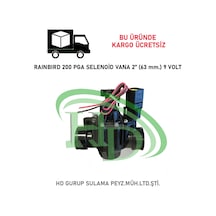 Rainbird 200 Pga Selenoid Vana 2" Bsp (63 Mm.) 9 Volt