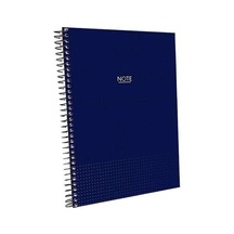 Dilman Spiralli 17x24 Çizgili Defter 120 Yp Sert Kapak Lacivert