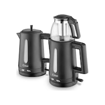 Kiwi Ktm-2907 Çay Makinesi - 3 Adet Tarı 2 Siyah