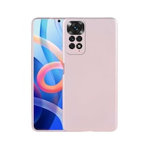 Zore Redmi Note 11 Global Kılıf Nvth Premier Silikon Kapak - Rose Gold