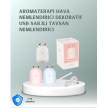 200 Ml Tavşan Kulaklı Ultrasonik Hava Nemlendirici Ve Gece Lambası
