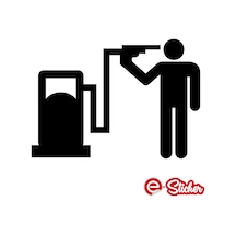 Araba Yakıt Deposu Kapağı Araba Sticker Araba Cam Sticker (412539596)