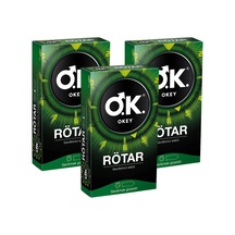 Okey Rötar Prezervatif 10'lu X3