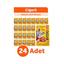 Bado Yetişkin Yaş Kedi Maması Ciğerli 85gr 24'lü