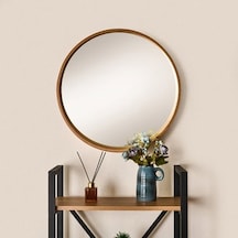 Deco Bias Ayna - Bej - 60 Cm Çok Renkli