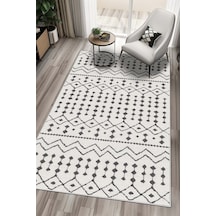 West Home Dijital Baskı Yıkanabilir Kaymaz Taban Leke Tutmaz Mutfak Halısı Salon Halısı Ve Yolluk Wh 491 White