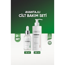Kolajen Serum -   + Hyalüronik Asit + Salyangoz Ekstratı Jel Peeling 2'li Set