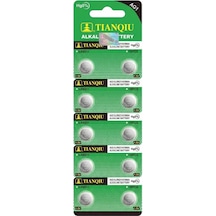 Tıan-quı 1,5v Ag-1 Alkalin Düğme Pil 10'lu