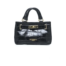Çapraz Çanta Kadın Ceraselle Piumelli Milano Bag B28 Black Diğer