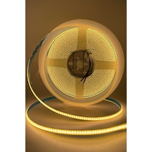 5 Volt 5mm 400 Ledli İnce Esnek Cob Şerit Led Gün Işığı 3000-3200k Ip20 5 Metre