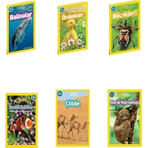 National Geographic Kids Okul Öncesi Serisi Seti - 6 Kitap Takım - Melissa Stewart - Beta Kids