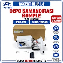 Accent Blue 1.4 15-18 Benzinli Depo Şamandırası Komple 31110-1w000 Etc-151