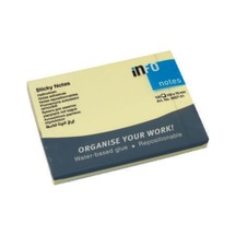 İnfo Notes 125x75 Mm Yapışkanlı Notluk 100 Syf Sarı Çok Renkli