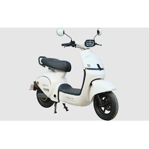Arora Vızzy 249 Elektrikli Motosiklet 60v20ah Nfc Kartlı Motosiklet Beyaz