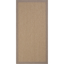 Cool Halı Madrid M201 Mutfak Halısı Leke Tutmaz Tezgah Önü Yolluk Dokuma Bordürlü İthal Sisal Halı