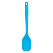 Lurch - Platin Silikon Servis Kaşığı 33,5 Cm Mavi - Yanmaz, Yapışmaz, Bükülmez, Çizmez, Tat Ve Koku Bırakmaz - 240114