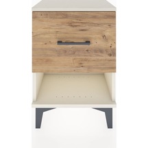 Arges Komodin Tek Çekmeceli 44x30x64 Aytaşı-çam Aytaşı