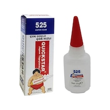 Quickstar 525 Japon Yapıştırıcısı 20 Gr. Belirtilmemiş