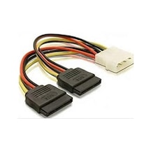 Ikili Çift Sata Power Hdd 4 Pin Güç Kablosu Genel