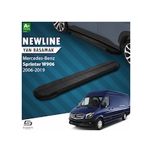 S-dizayn Mercedes Sprinter W906 Kısa Şase Newline Siyah Yan Basam