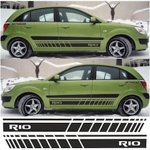 Kia Rio İçin Uyumlu Aksesuar Oto Yan Şerit Sticker