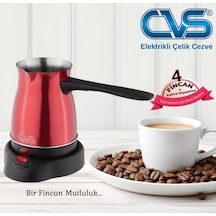 Cvs DN 19833 Elektrikli Çelik Cezve