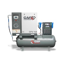 Depo Üstü Vidalı Hava Kompresörü 500 Lt 15 Hp
