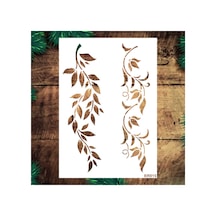 Kk Swords Stencil Tasarım Br015 - Dekoratif Duvar Ve Eşya Boyama Şablonları 21 X 30 Cm Br01500000003