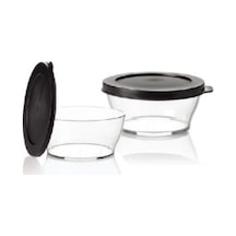Tupperware Eko Şişe Royal 2Li Kase 290 Ml Siyah Kapak Esc Çok Renkli